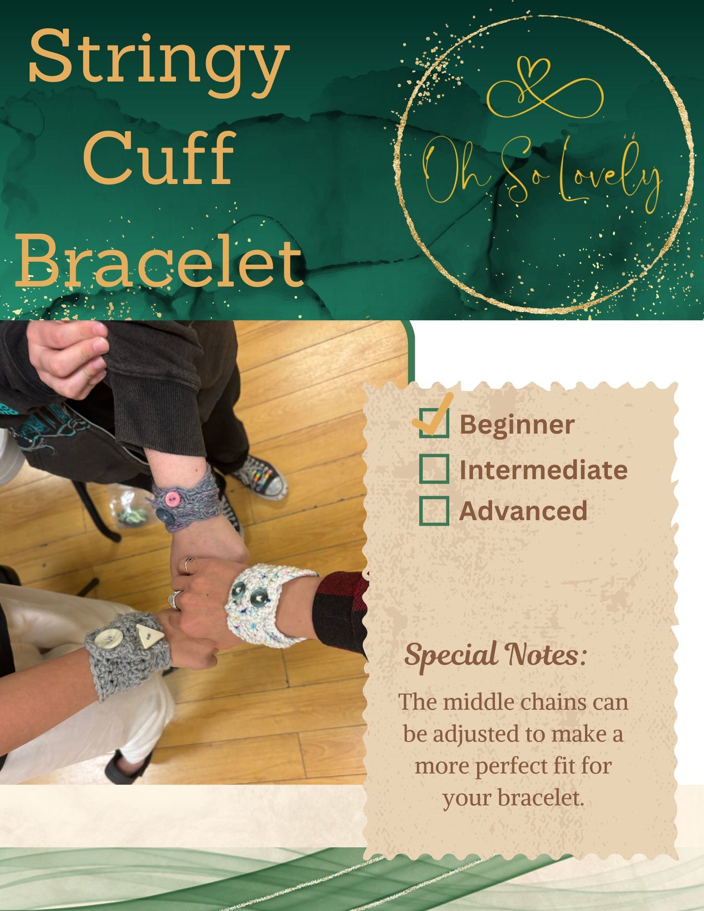 Stringy Cuff Bracelet