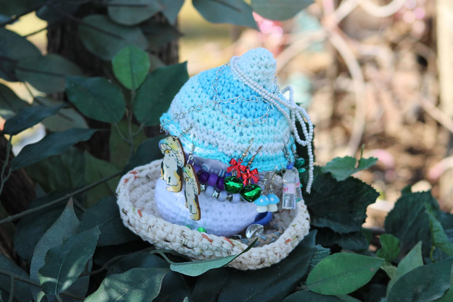 Mushroom Jewelry Tree