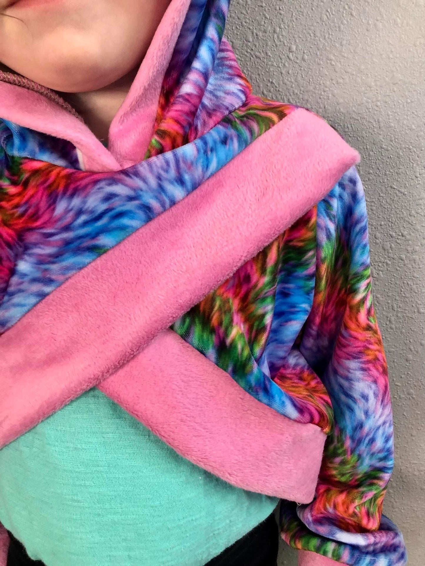 Wisteria Cropped Hoodie