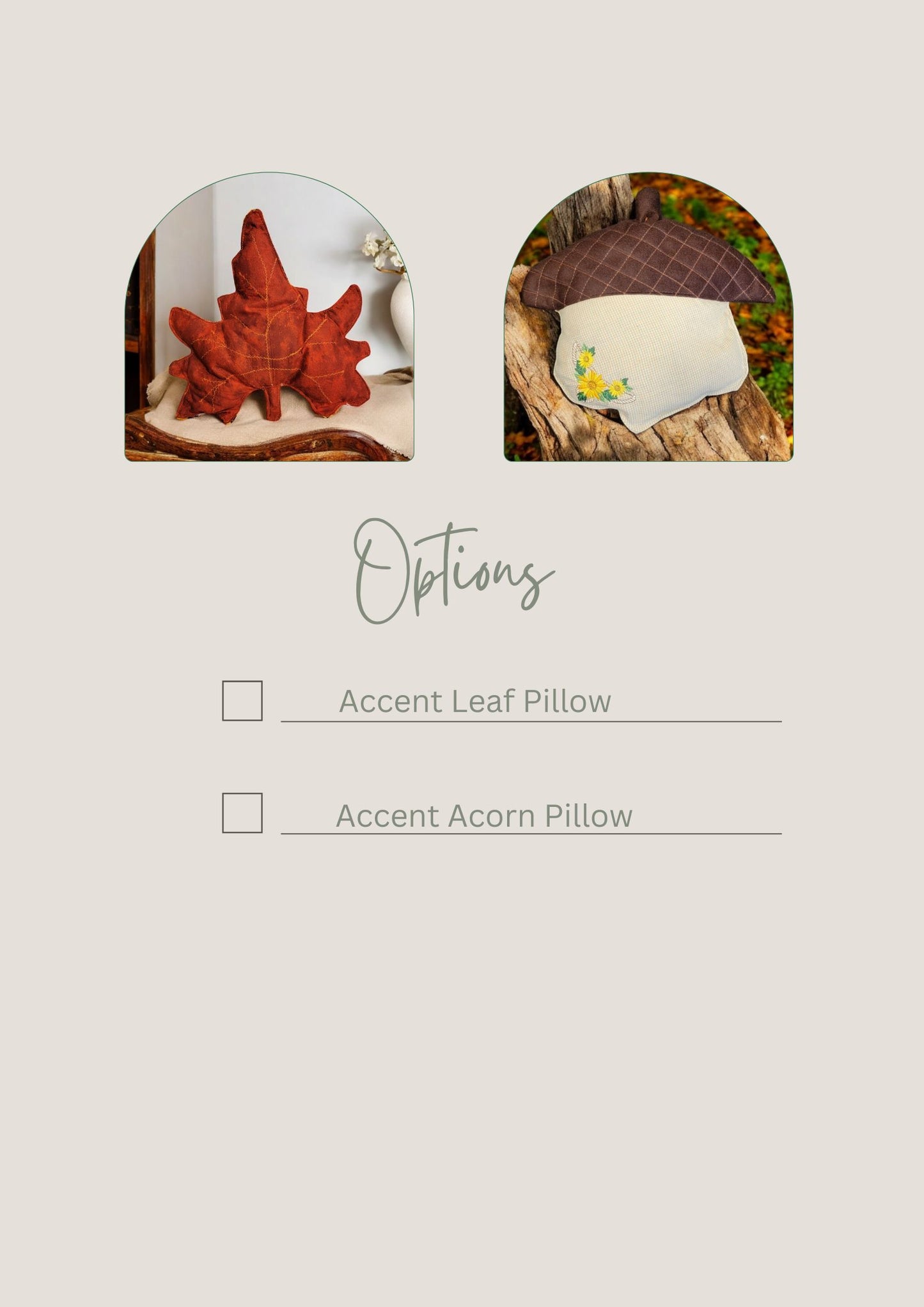 Give Thanks Accent Pillows